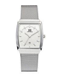 Danish Design Silver Color Mesh Band Stainless Steel Women's Watch