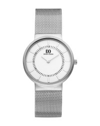 Danish Design Silver Color Mesh Band Stainless Steel Women's Watch