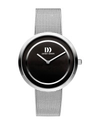 Danish Design Mesh Band Stainless Steel Women's Watch No Markers
