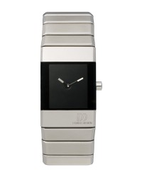 Danish Design Silver Stainless Steel Women's Watch No Markers