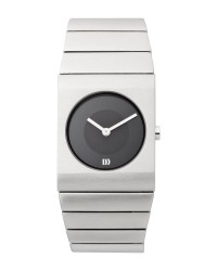 Danish Design Silver Stainless Steel Women's Watch No Markers
