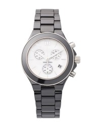 Danish Design Black Ceramic Chronograph Women's Watch