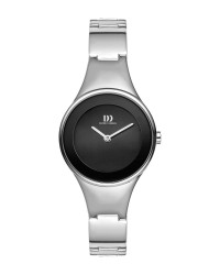 Danish Design Silver Stainless Steel Women's Watch No Markers