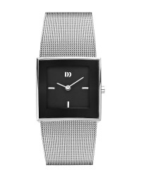 Danish Design Silver Color Mesh Band Stainless Steel Women's Watch