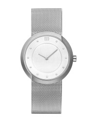 Danish Design Silver Color Mesh Band Stainless Steel Women's Watch