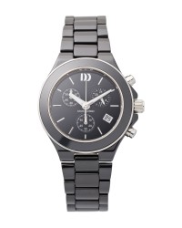 Danish Design Black Ceramic Chronograph Women's Watch