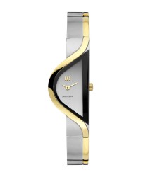 Danish Design Two Tone Titanium Women's Watch No Markers