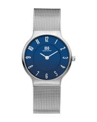 Danish Design Silver Color Mesh Band Stainless Steel Women's Watch