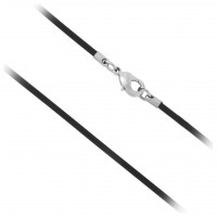 Inox Rubber Necklace