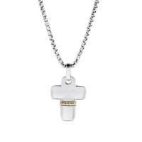 NECKLACE W/PENDANT CROSS – 18K YELLOW GOLD ORNAMENT PE-RI30M2AY