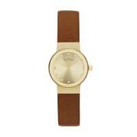 Skagen Freja Stainless Steel Leather