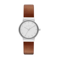 Skagen Ancher Stainless Steel Leather