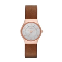 Skagen Grenen Stainless Steel Leather