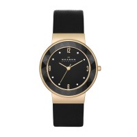Skagen Leonora Ceramic Leather