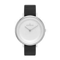 Skagen Ditte Stainless Steel Leather
