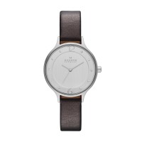 Skagen Anita Stainless Steel Leather