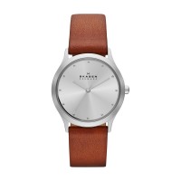 Skagen Jorn Stainless Steel Leather