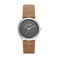 Skagen Jorn Stainless Steel Leather