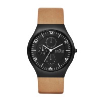 Skagen Grenen Stainless Steel Leather