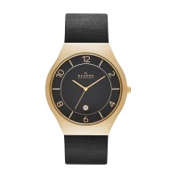 Skagen Grenen Stainless Steel Leather