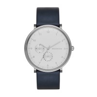 Skagen Hald Stainless Steel Leather