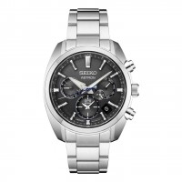 Seiko Astron GPS Solar Charcoal Dial Stainless Steel Watch SSH051