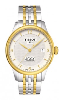 Tissot Le Locle Men's Automatic COSC Silver Dial Watch with Stainless Steel Bracelet T0064082203700