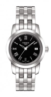 Tissot Classic Dream Women's Quartz Black Dial with Stainless Steel Bracelet T0332101105300