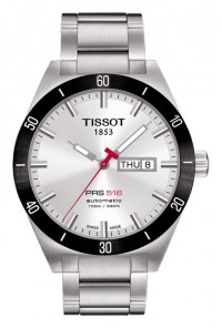 Tissot PRS 516 Men's Automatic Silver Dial with Stainless Steel Bracelet T0444302103100