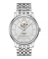 Tissot Tradition Automatic Open Heart Watch T0639071103800