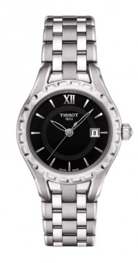Tissot Lady Small Quartz with Black Dial with Stainless Steel Bracelet T0720101105800