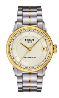 Tissot Luxury Automatic Women's Ivory Dial Watch with Stainless Steel Bracelet T0862072226100