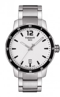 Tissot Quickster Men's Quartz Silver Dial with Stainless Steel Bracelet T0954101103700