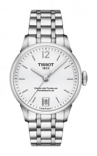 Tissot Chemin Des Tourelles Women's Automatic White Dial with Stainless Steel Bracelet T0992071103700