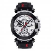 Tissot T-Race Rubber Strap Chrono Watch T1154172701100
