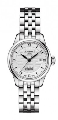 Tissot Le Locle Women's Automatic Double Happiness 2014 Silver Dial with Stainless Steel Bracelet T41118335
