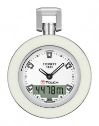 Tissot Pocket Touch Quartz White Dial with Chain  T8574201901100
