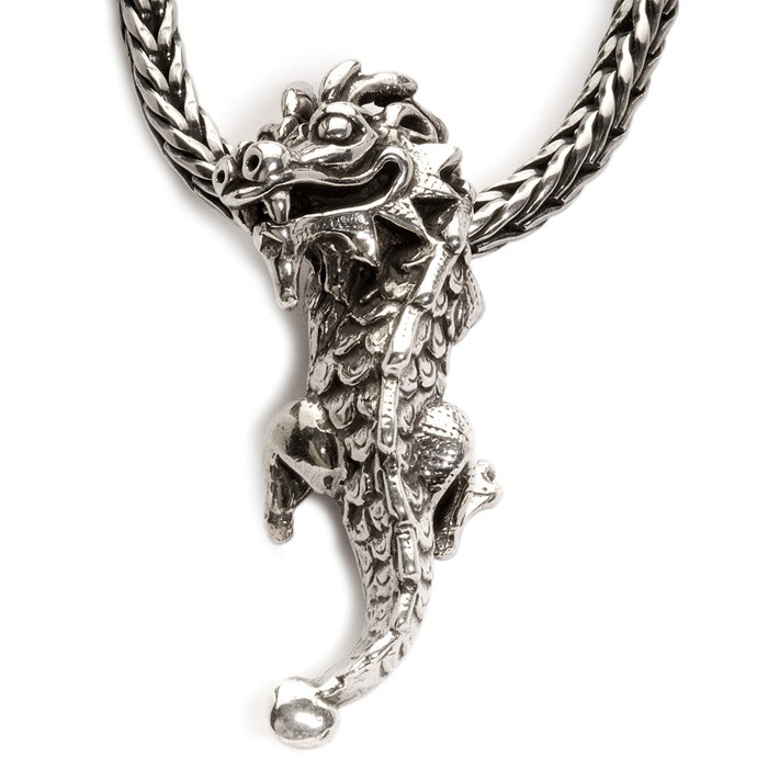 trollbeads シルバー　ノーティードラゴン Naughty Dragon Pendant